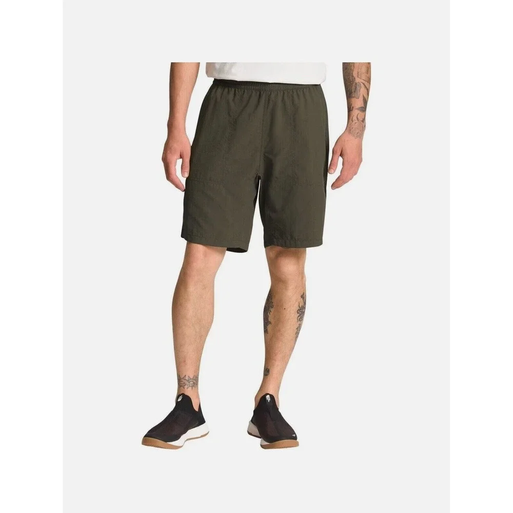 The North Face Shorts Men's XL‎ Pull On Adventure Taupe Army Green Swim Trunks